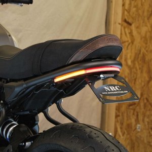 Yamaha XSR 700 Fender Eliminator - New Rage Cycles - With Load EQ - Black - `22-`27
